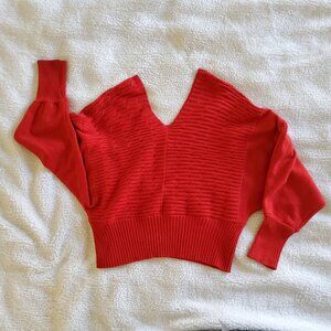 Vintage Boutique Cropped Oversized knit loose fit Cozy Bohemian Chunky Sweater